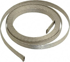 3M - 25 AWG, 1/2 Inch Diameter, 15 Ft., Braid, Grounding Wire - Copper - All Tool & Supply