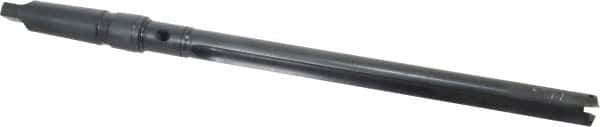 Allied Machine and Engineering - Series 2, 31/32 to 1-3/8" Diam, 4MT Taper Shank, Straight Flute Spade Drill - 11-3/8" Max Depth, 14-15/64" Body Length, 18-25/32" OAL, Extended Length, Through Coolant - All Tool & Supply