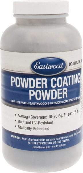 Made in USA - 8 oz Cast Iron Paint Powder Coating - Polyurethane, 10 Sq Ft Coverage - All Tool & Supply