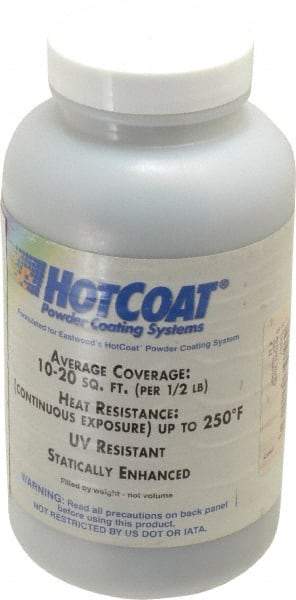 Made in USA - 8 oz Cast Aluminum Paint Powder Coating - Polyurethane, 10 Sq Ft Coverage - All Tool & Supply