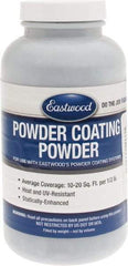 Made in USA - 8 oz Argent Silver Base Coat Paint Powder Coating - Polyurethane, 10 Sq Ft Coverage - All Tool & Supply