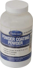 Made in USA - 8 oz Satin Clear Paint Powder Coating - Polyurethane, 10 Sq Ft Coverage - All Tool & Supply