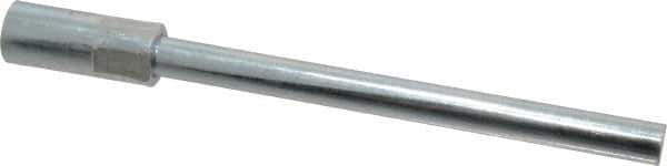 Value Collection - 6" Long x 3/8" Rod Diam, Tube Brush Extension Rod - 1/2-12 Female Thread - All Tool & Supply