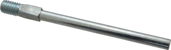 Value Collection - 6" Long x 3/8" Rod Diam, Tube Brush Extension Rod - 1/2-12 Male Thread - All Tool & Supply
