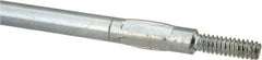 Value Collection - 12" Long x 1/4" Rod Diam, Tube Brush Extension Rod - 3/16-24 Male Thread - All Tool & Supply