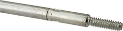 Value Collection - 24" Long x 1/4" Rod Diam, Tube Brush Extension Rod - 3/16-24 Male Thread - All Tool & Supply