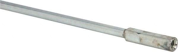 Value Collection - 24" Long x 1/4" Rod Diam, Tube Brush Extension Rod - 1/4-20 Female Thread - All Tool & Supply
