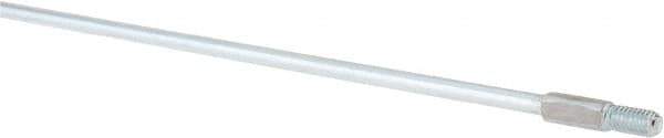 Value Collection - 24" Long x 1/4" Rod Diam, Tube Brush Extension Rod - 5/16-18 Male Thread - All Tool & Supply