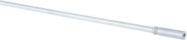 Value Collection - 36" Long x 1/4" Rod Diam, Tube Brush Extension Rod - 3/16-24 Female Thread - All Tool & Supply