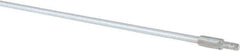 Value Collection - 36" Long x 1/4" Rod Diam, Tube Brush Extension Rod - 1/4-20 Male Thread - All Tool & Supply