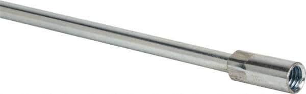 Value Collection - 36" Long x 3/8" Rod Diam, Tube Brush Extension Rod - 1/2-12 Female Thread - All Tool & Supply