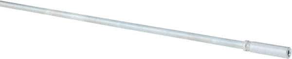Value Collection - 48" Long x 1/4" Rod Diam, Tube Brush Extension Rod - 3/16-24 Female Thread - All Tool & Supply