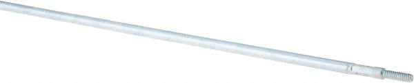 Value Collection - 48" Long x 1/4" Rod Diam, Tube Brush Extension Rod - 3/16-24 Male Thread - All Tool & Supply