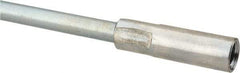 Value Collection - 48" Long x 1/4" Rod Diam, Tube Brush Extension Rod - 5/16-18 Female Thread - All Tool & Supply