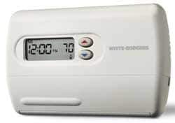 White-Rodgers - 45 to 90°F, 1 Heat, 1 Cool, Standard Digital 5+1+1 Programmable Single Stage Thermostat - mV to 30 Volts, Electronic Switching Switch - All Tool & Supply