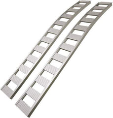 Erickson Manufacturing - 90" Long x 12" Wide, 1,500 Lb Capacity, Arched Truck Ramp - Aluminum, For All Vehicles - All Tool & Supply