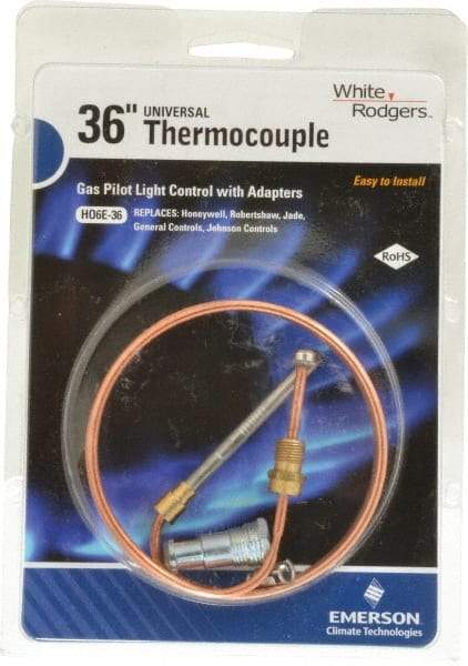 White-Rodgers - 36" Lead Length Universal Replacement HVAC Thermocouple - Universal Connection - All Tool & Supply