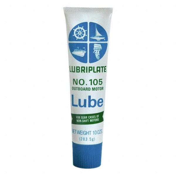 Lubriplate - 10 oz Tube Calcium General Purpose Grease - Off White, 150°F Max Temp, NLGIG 0, - All Tool & Supply