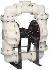 SandPIPER - 3" NPT, Nonmetallic, Air Operated Diaphragm Pump - Santoprene Diaphragm, Polypropylene Housing - All Tool & Supply