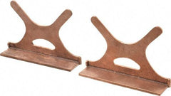 Wilton - 6-1/2" Jaw Width, Copper, Vise Jaw Cap - All Tool & Supply