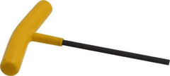 Bondhus - 3/16" Hex, T-Handle Cushion Grip, Hex Key - 5-39/64" OAL, Protanium High Torque Steel, Inch System of Measurement - All Tool & Supply