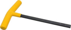 Bondhus - 3/8" Hex, T-Handle Cushion Grip, Hex Key - 8-5/16" OAL, Protanium High Torque Steel, Inch System of Measurement - All Tool & Supply