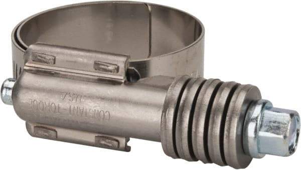 IDEAL TRIDON - Steel Auto-Adjustable Worm Drive Clamp - 5/8" Wide x 5/8" Thick, 1" Hose, 1 to 1-3/4" Diam - All Tool & Supply