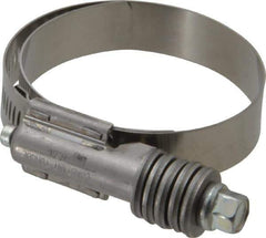 IDEAL TRIDON - Steel Auto-Adjustable Worm Drive Clamp - 5/8" Wide x 5/8" Thick, 1-3/4" Hose, 1-3/4 to 2-5/8" Diam - All Tool & Supply