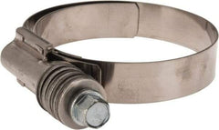 IDEAL TRIDON - Steel Auto-Adjustable Worm Drive Clamp - 5/8" Wide x 5/8" Thick, 2-1/4" Hose, 2-1/4 to 3-1/8" Diam - All Tool & Supply