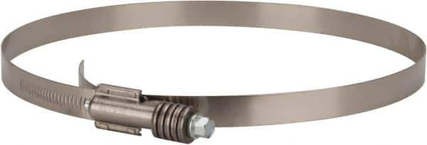 IDEAL TRIDON - Steel Auto-Adjustable Worm Drive Clamp - 5/8" Wide x 5/8" Thick, 8-1/4" Hose, 8-1/4 to 9-1/8" Diam - All Tool & Supply