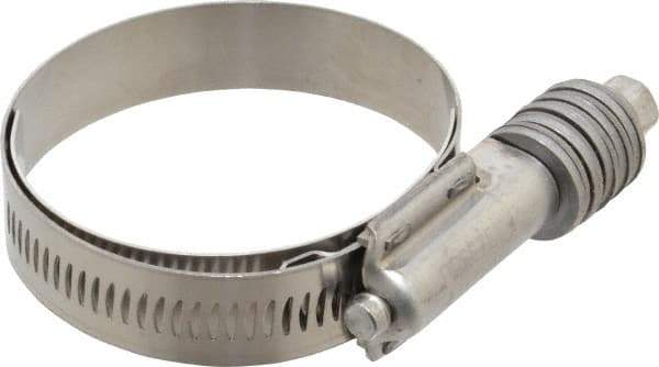 IDEAL TRIDON - Stainless Steel Auto-Adjustable Worm Drive Clamp - 5/8" Wide x 5/8" Thick, 1-3/4" Hose, 1-3/4 to 2-5/8" Diam - All Tool & Supply