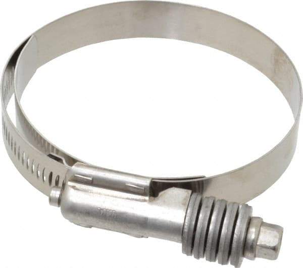 IDEAL TRIDON - Stainless Steel Auto-Adjustable Worm Drive Clamp - 5/8" Wide x 5/8" Thick, 2-3/4" Hose, 2-3/4 to 3-5/8" Diam - All Tool & Supply