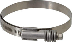 IDEAL TRIDON - Stainless Steel Auto-Adjustable Worm Drive Clamp - 5/8" Wide x 5/8" Thick, 3-3/4" Hose, 3-3/4 to 4-5/8" Diam - All Tool & Supply