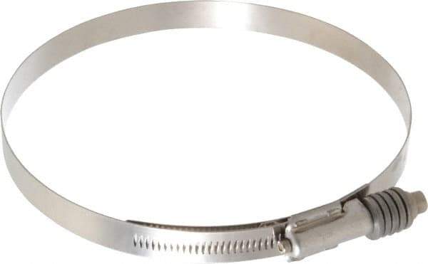 IDEAL TRIDON - Stainless Steel Auto-Adjustable Worm Drive Clamp - 5/8" Wide x 5/8" Thick, 6-1/4" Hose, 6-1/4 to 7-1/8" Diam - All Tool & Supply