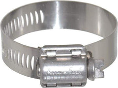 IDEAL TRIDON - SAE Size 24, 1-1/16 to 2" Diam, Stainless Steel MS Series MIL-Spec Worm Drive Clamp - 1/2" Wide, Material Grade 410, Series MS Mil Spec - All Tool & Supply