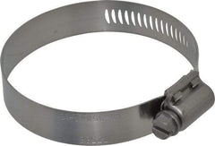 IDEAL TRIDON - SAE Size 36, 1-13/16 to 2-3/4" Diam, Stainless Steel MS Series MIL-Spec Worm Drive Clamp - 1/2" Wide, Material Grade 300 SERIES, Series MS Mil Spec - All Tool & Supply