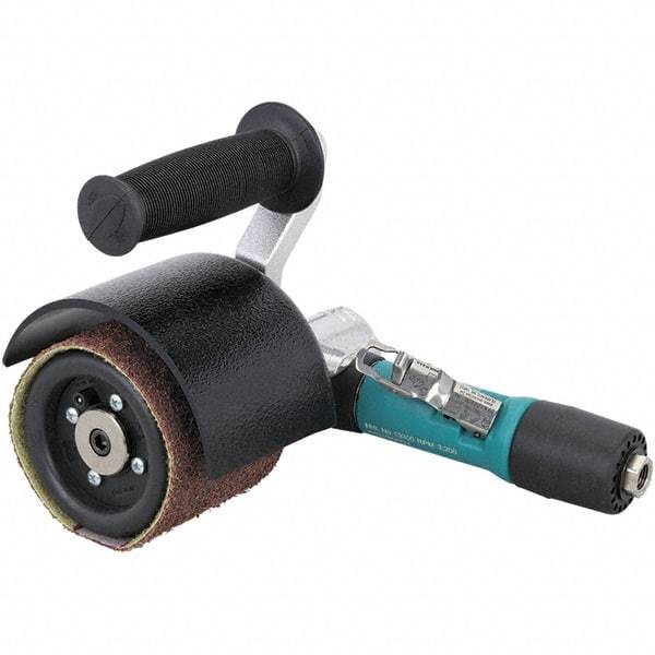 Dynabrade - 0.4 hp, 950 RPM Finishing Sander - 21 CFM Air Consumption, 6.21 bar Air Pressure, 1/4 NPT Inlet - All Tool & Supply