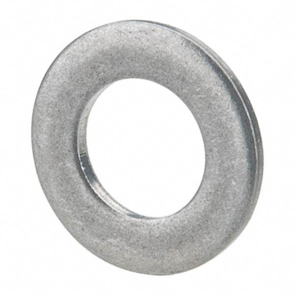 Made in USA - #3L Screw, Grade 300 Stainless Steel Standard Flat Washer - 0.102" ID x 0.18" OD, 0.016" Thick, Passivated Finish, Meets Military Specifications - All Tool & Supply