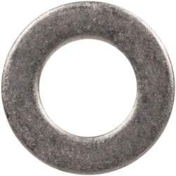 Made in USA - #4L Screw, Grade 300 Stainless Steel Standard Flat Washer - 0.115" ID x 0.209" OD, 0.016" Thick, Passivated Finish, Meets Military Specifications - All Tool & Supply