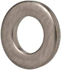 Made in USA - #5 Screw, Grade 300 Stainless Steel Standard Flat Washer - 0.128" ID x 0.238" OD, 0.032" Thick, Passivated Finish, Meets Military Specifications - All Tool & Supply