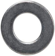 Made in USA - #6L Screw, Grade 300 Stainless Steel Standard Flat Washer - 0.143" ID x 0.267" OD, 0.016" Thick, Passivated Finish, Meets Military Specifications - All Tool & Supply