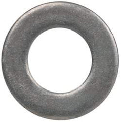 Made in USA - #6L Screw, Grade 300 Stainless Steel Standard Flat Washer - 0.143" ID x 0.267" OD, 0.032" Thick, Passivated Finish, Meets Military Specifications - All Tool & Supply