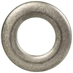 Made in USA - #10 Screw, Grade 300 Stainless Steel Standard Flat Washer - 0.195" ID x 0.354" OD, 0.063" Thick, Passivated Finish, Meets Military Specifications - All Tool & Supply