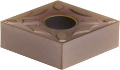 Sumitomo - CNMG431 EFA Grade T3000Z Cermet Turning Insert - TiN/AlN Finish, 80° Diamond, 1/2" Inscr Circle, 3/16" Thick, 1/64" Corner Radius - All Tool & Supply