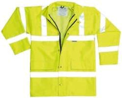 OccuNomix - Size 2XL Cold Weather & High Visibility Jacket - Yellow, Polyester, Zipper, Snaps Closure, 46 to 49" Chest - All Tool & Supply