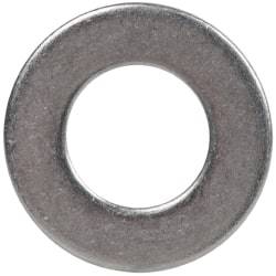 Made in USA - 1/4" Screw, Grade AN960 Stainless Steel Standard Flat Washer - 0.267" ID x 1/2" OD, 0.028" Thick, Passivated Finish, Meets Military Specifications - All Tool & Supply