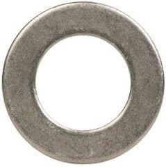 Made in USA - 5/16" Screw, Grade AN960 Stainless Steel Standard Flat Washer - 0.328" ID x 0.562" OD, 0.032" Thick, Passivated Finish, Meets Military Specifications - All Tool & Supply