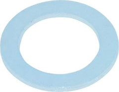 Made in USA - 3/8" Screw, Grade 6/6 Nylon Standard Flat Washer - 3/8" ID x 0.562" OD, 0.031" Thick, Plain Finish - All Tool & Supply