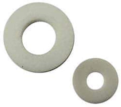 Made in USA - #2 Screw, PTFE Standard Flat Washer - 0.09" ID x 1/4" OD, 0.003" Thick, Plain Finish - All Tool & Supply