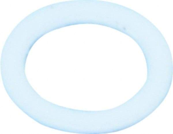 Made in USA - #8 Screw, PTFE Standard Flat Washer - 0.197" ID x 0.28" OD, 0.015" Thick, Plain Finish - All Tool & Supply